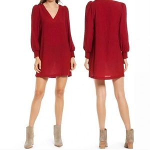 BB Dakota Steve Madden Red Dress